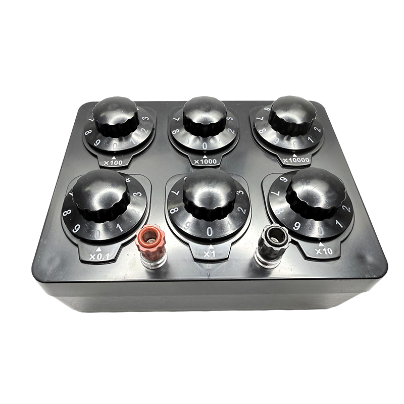 0 〜 99999.9Ω 調整可能な物理教育実験ツール抵抗ボックス精密教育器具可変抵抗器ボックス