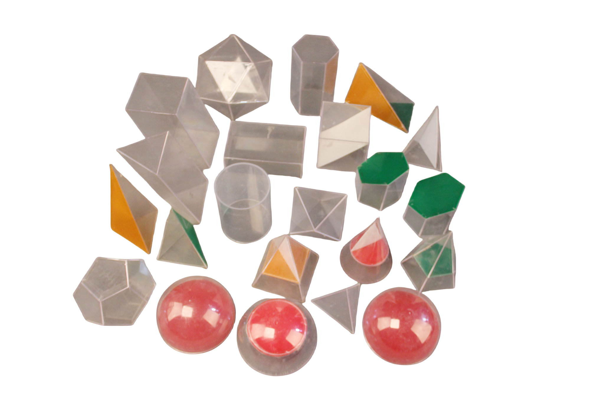 教育用プラスチック幾何学セット